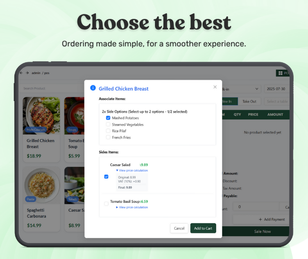 Simple Ordering